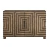 Uttermost Layton Geometric Console Cabinet