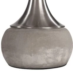 Uttermost Niah Brushed Nickel Lamp -Grayson-Living Uttermost Niah Brushed Nickel Lamp 27875 1 3