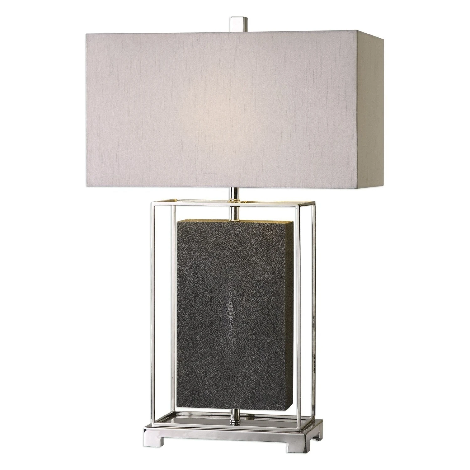 Uttermost Sakana Gray Textured Table Lamp 1 Uttermost Sakana Gray Textured Table Lamp