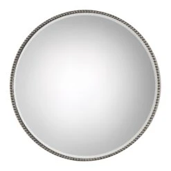Uttermost Stefania Beaded Round Mirror