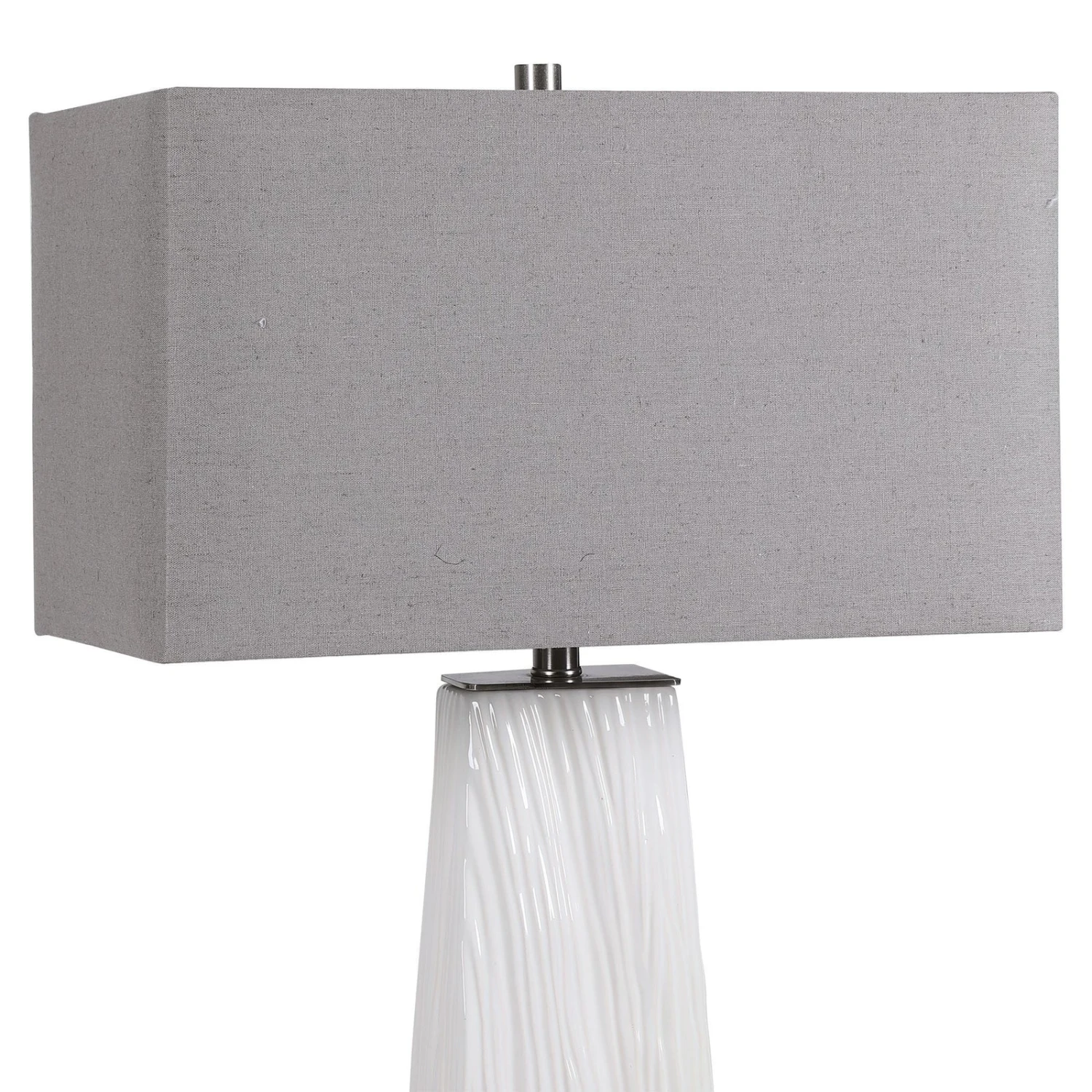 Uttermost Sycamore White Table Lamp 3 Uttermost Sycamore White Table Lamp - Image 3