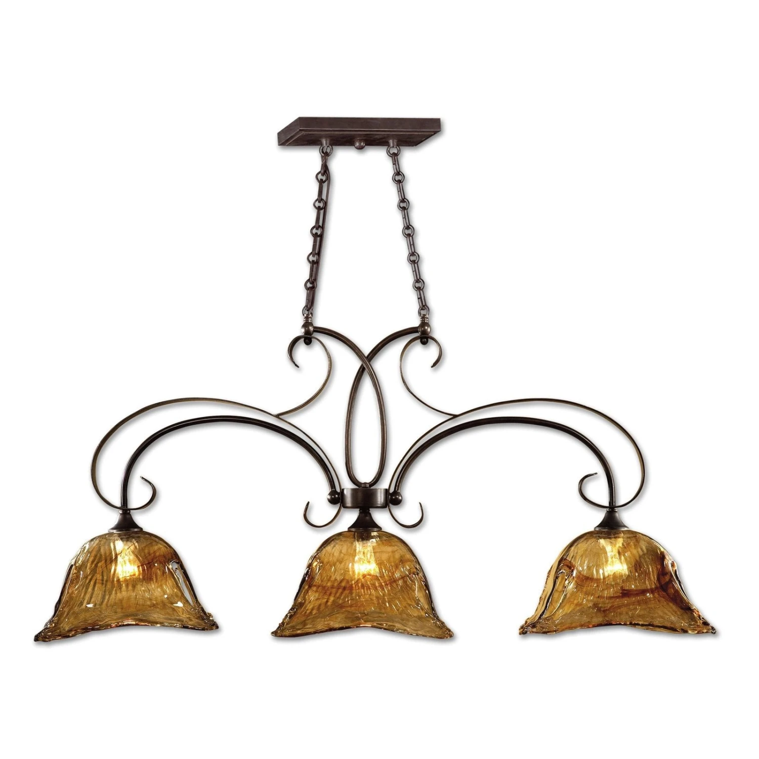 Uttermost Vetraio 3 Lt Bronze Kitchen Island Light 1 Uttermost Vetraio 3 Lt Bronze Kitchen Island Light