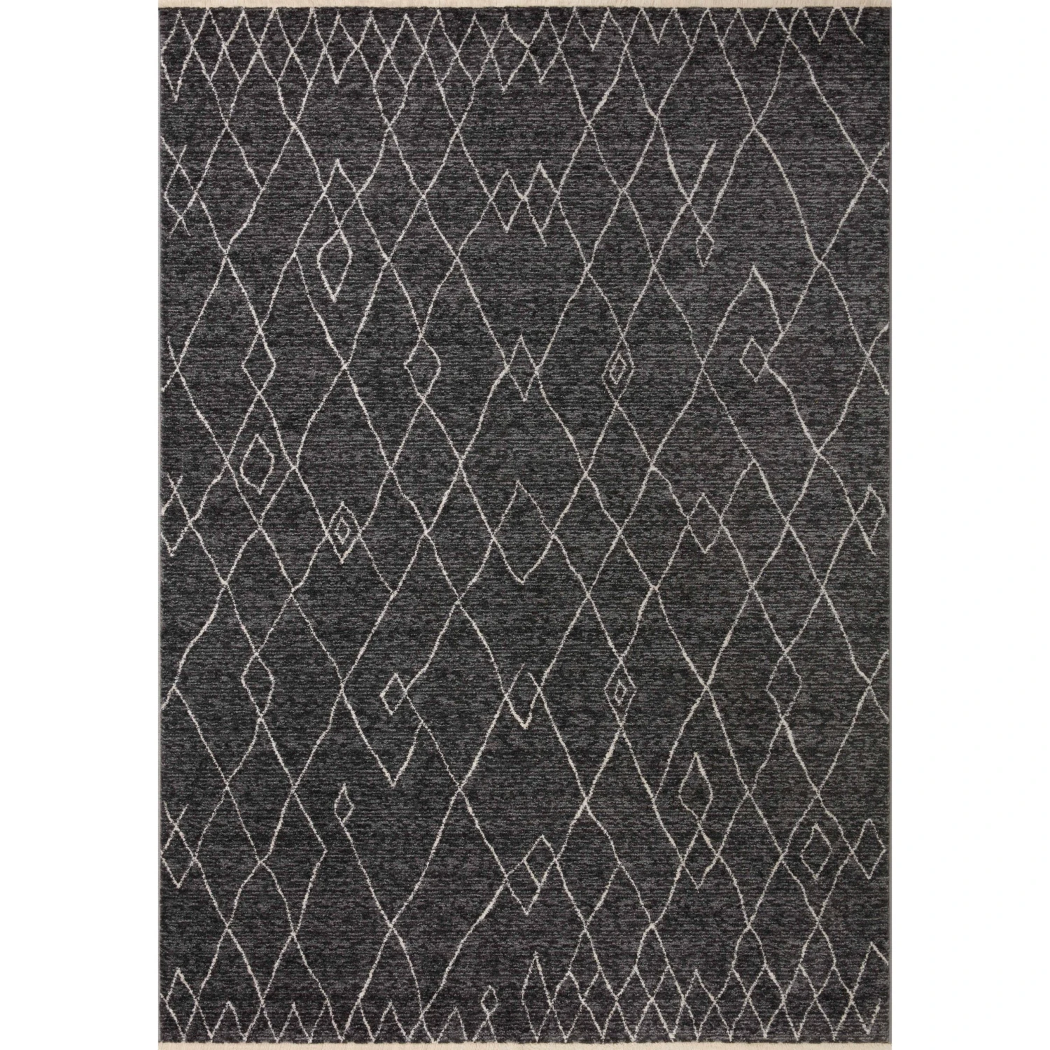 Loloi II Vance VAN-11 Charcoal / Dove Rug DC10 1 Loloi II Vance VAN-11 Charcoal / Dove Rug DC10