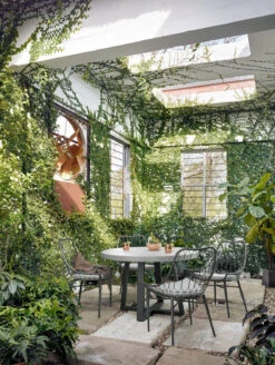 Four Hands Cyrus Outdoor Dining Table 48" -Grayson-Living VCNS F006A 11