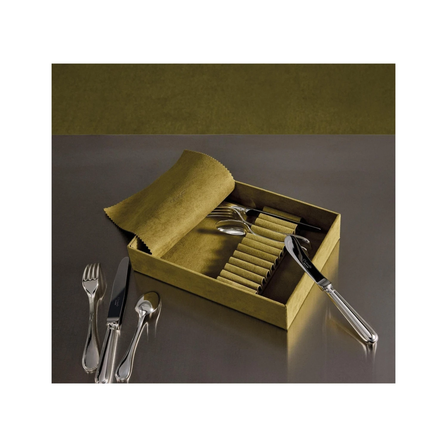 Christofle Albi Breakfast Duo Set 7 Pieces 1 Christofle Albi Breakfast Duo Set 7 Pieces
