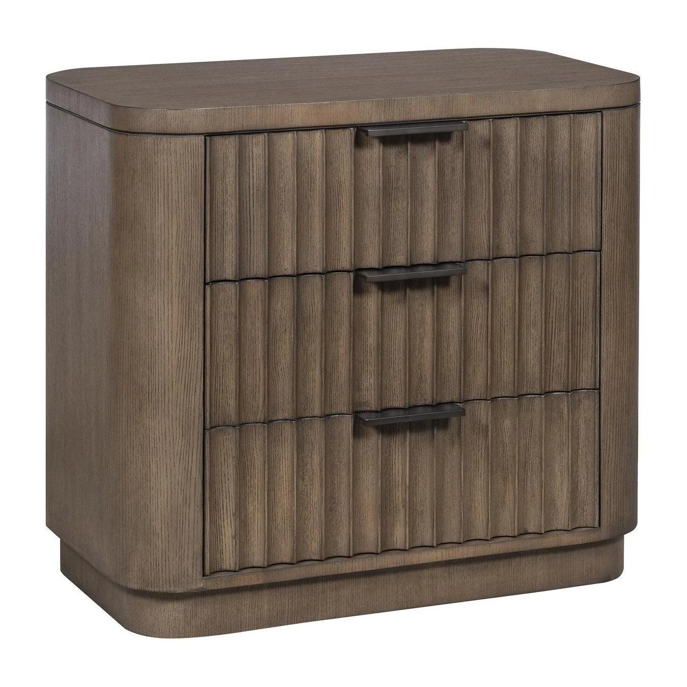 Vanguard Grandhaven Fluted Front Nightstand Three Drawers 2 Vanguard Grandhaven Fluted Front Nightstand Three Drawers - Image 2