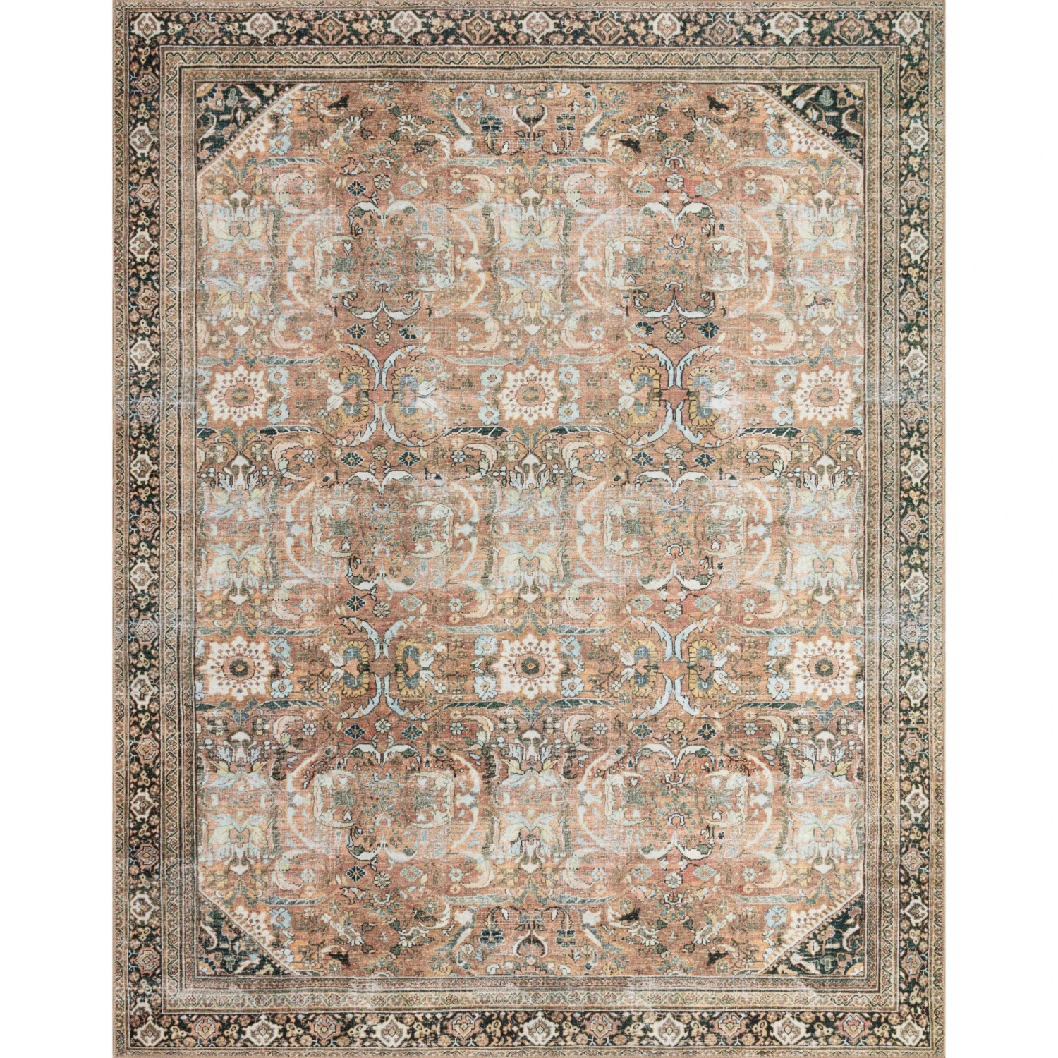 Loloi II Wynter WYN-02 Auburn / Multi Rug DC10 1 Loloi II Wynter WYN-02 Auburn / Multi Rug DC10