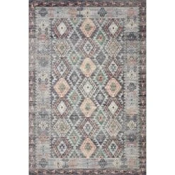 Loloi II Zion ZIO-01 Grey / Multi Rug DC10