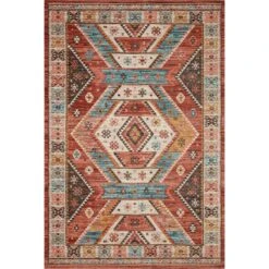 Loloi II Zion ZIO-05 Red / Multi Rug DC10
