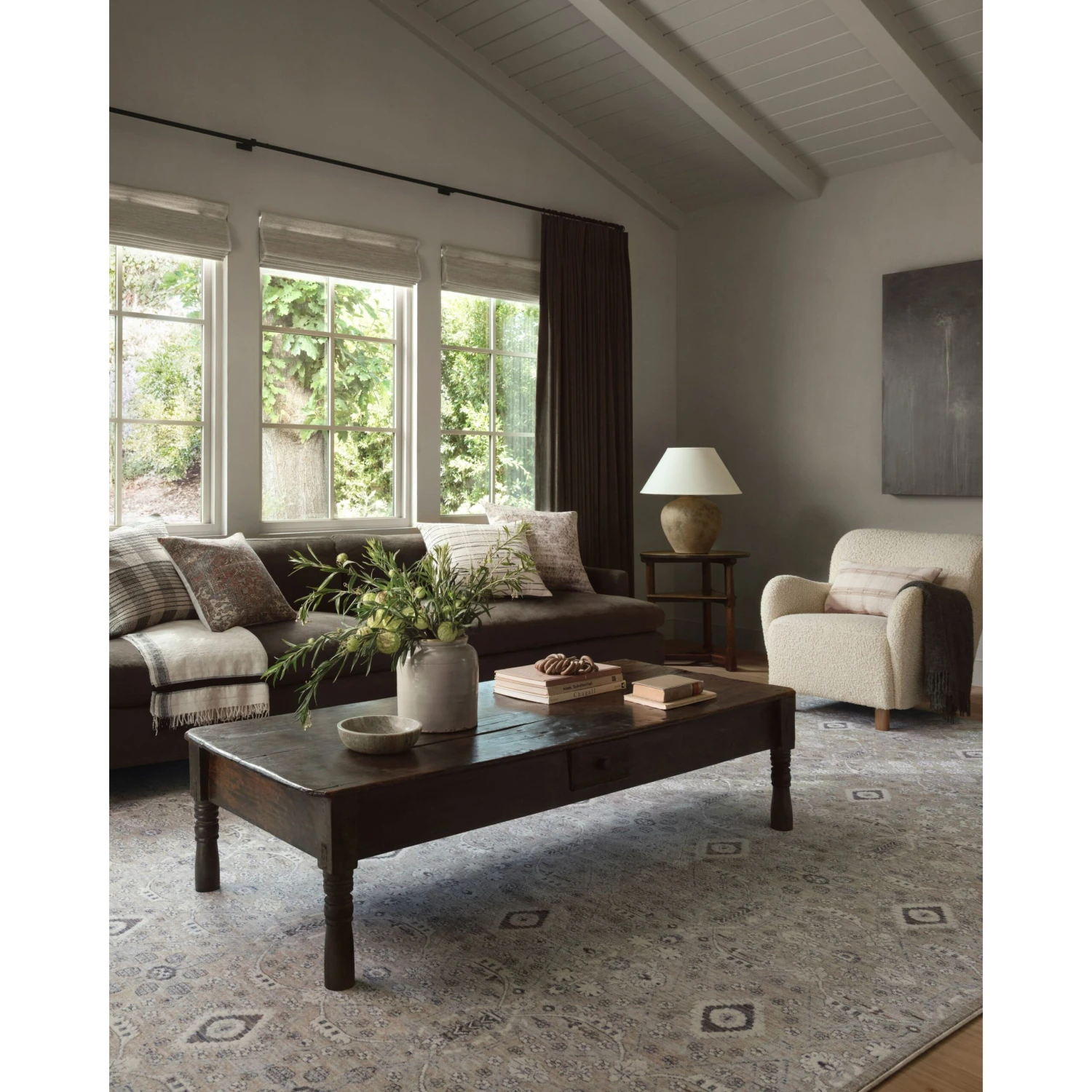 Amber Lewis Zuma Silver / Sky Rug MDP 2 Amber Lewis Zuma Silver / Sky Rug MDP - Image 2