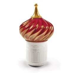 Lladro Mulberry Spire Candle 1001 Lights Night Approaches Scent