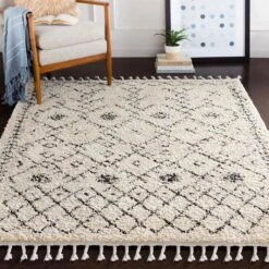 Surya Berber Shag BBE-2302 Rug -Grayson-Living bbe2302 roomscene 201