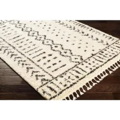 Surya Berber Shag BBE-2311 Rug -Grayson-Living bbe2311 5373 corner