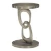 Bernhardt Linea Metal Interlocking Round Chairside Table