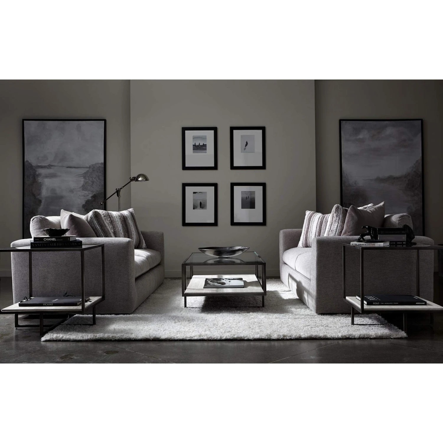 Bernhardt Harlow Metal Rectangular Cocktail Table 7 Bernhardt Harlow Metal Rectangular Cocktail Table - Image 7