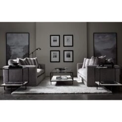 Bernhardt Harlow Metal Square End Table -Grayson-Living bernhardt plush remi p7127 harlow 514 021 121 image gallery 02 28785561 0c80 49a5 b2ec 6dccc77b31e1