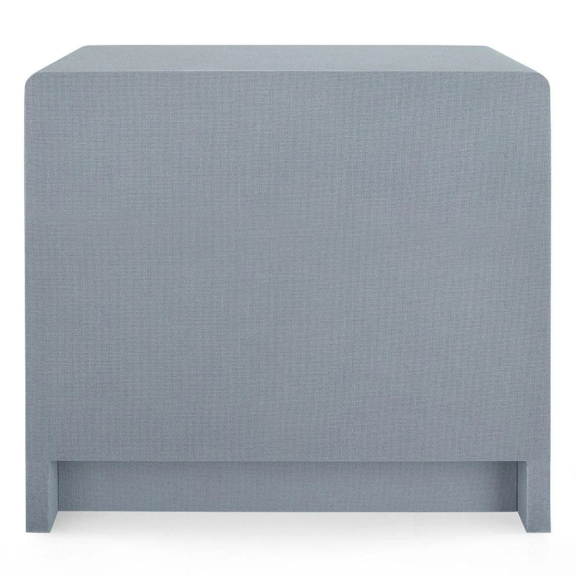Villa & House Bryant Linen 3-Drawer Side Table 15 Villa & House Bryant Linen 3-Drawer Side Table - Image 15