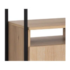 Sunpan Ambrose Modular Bookcase - Small - Rustic Oak - Black 7 Sunpan Ambrose Modular Bookcase - Small - Rustic Oak - Black -Grayson-Living caa2c3ab 24f7 4486 a1e9 ff683a581087 medium 504f2ecc e130 4340 8351 c7cc4c637166