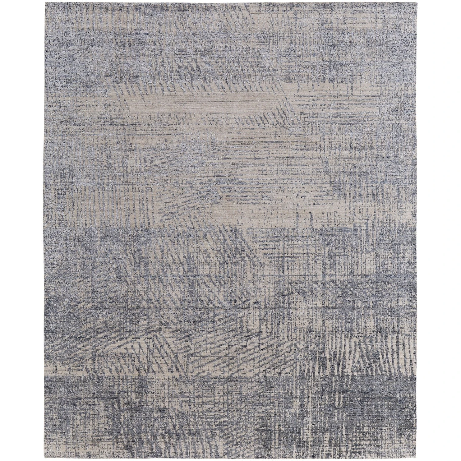 Feizy Eastfield 69AIF Modern Abstract In Blue/Ivory/Gray 1 Feizy Eastfield 69AIF Modern Abstract In Blue/Ivory/Gray