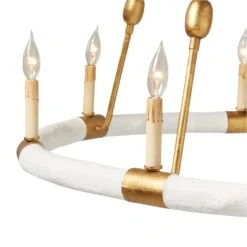 Dean 2-Tier Chandelier 12 Dean 2-Tier Chandelier -Grayson-Living chadean4254gl 2 1