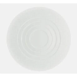 Raynaud Checks Round Buffet Plate Concentric Round Center