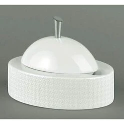 Raynaud Checks Spoon Holder With Metal Knob