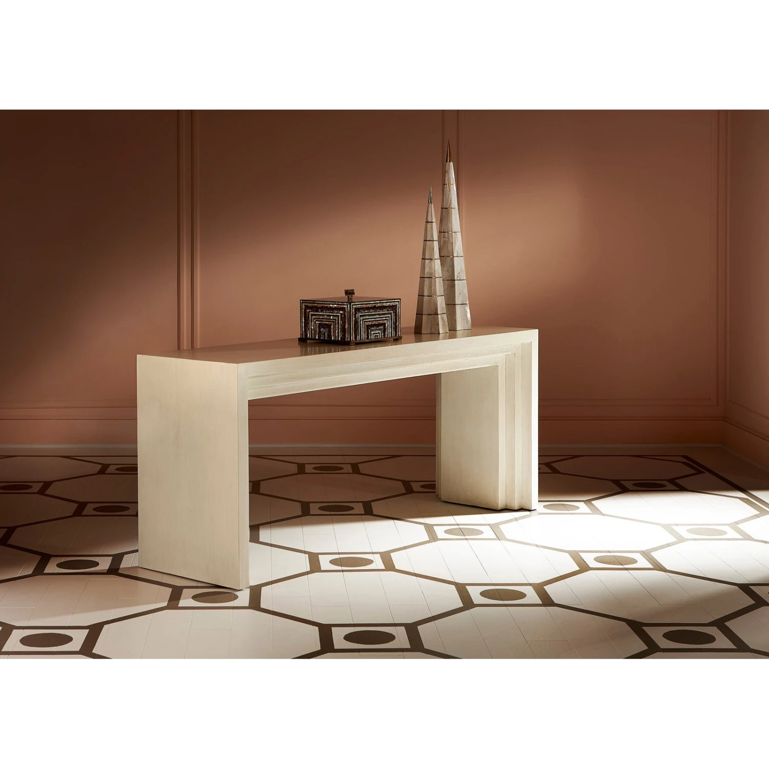 Maitland Smith Aries Console Table 2 Maitland Smith Aries Console Table - Image 2