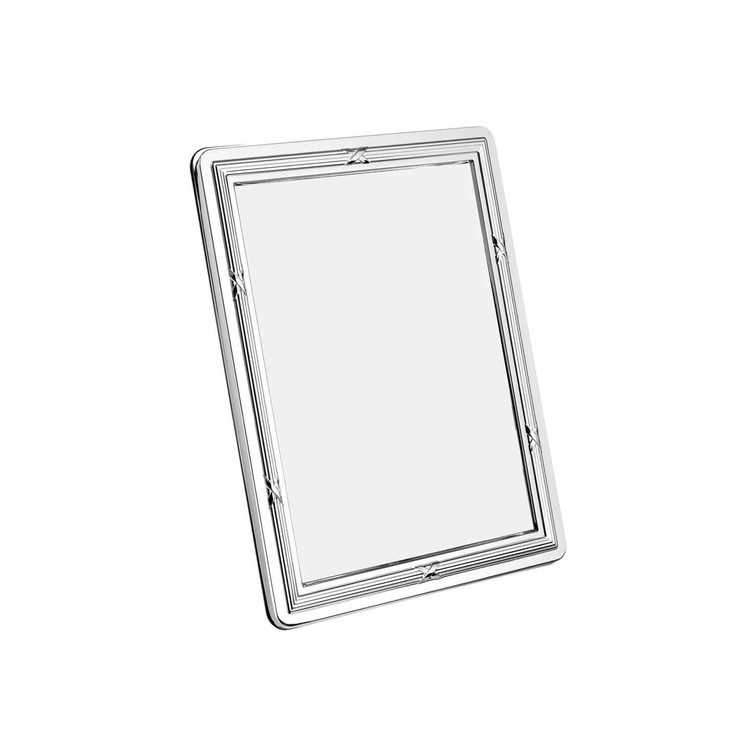 Christofle Rubans Silver-Plated 3' X 5' Picture Frame 1 Christofle Rubans Silver-Plated 3' X 5' Picture Frame