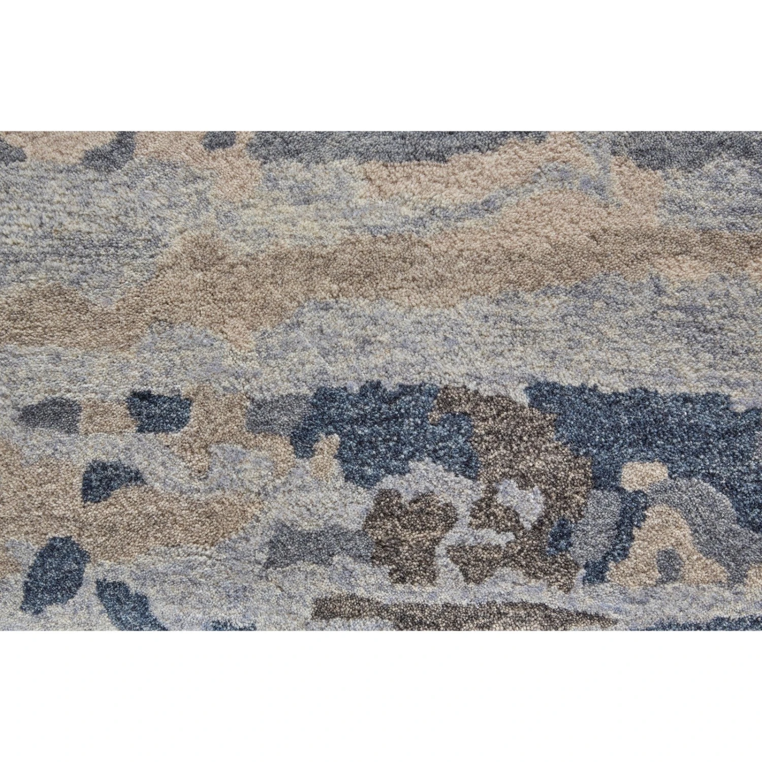 Feizy Everley 8647F Modern Abstract In Blue/Gray/Ivory 8 Feizy Everley 8647F Modern Abstract In Blue/Gray/Ivory - Image 8