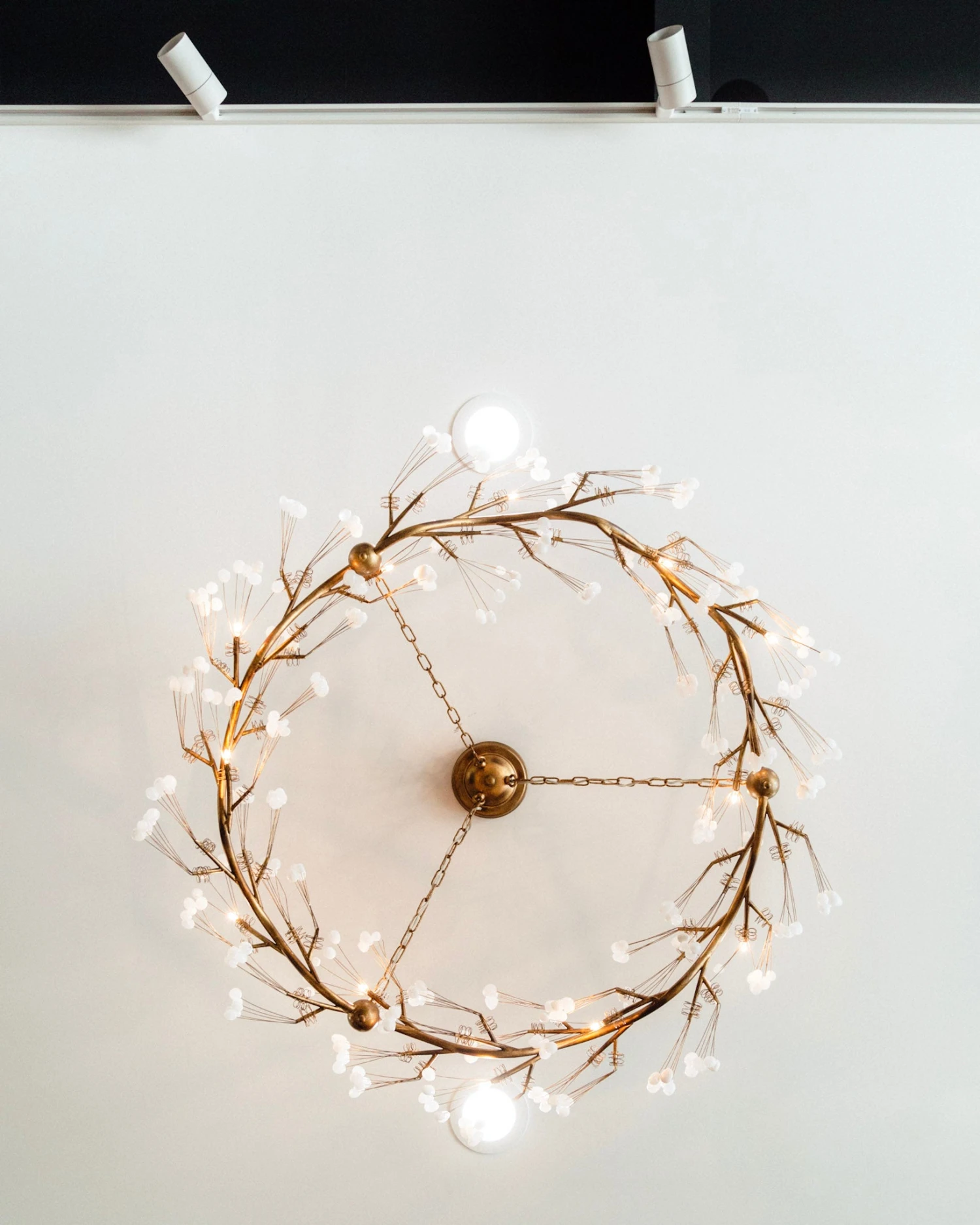 John Richard Waving Twelve-Light Quartz Pendant 4 John Richard Waving Twelve-Light Quartz Pendant - Image 4