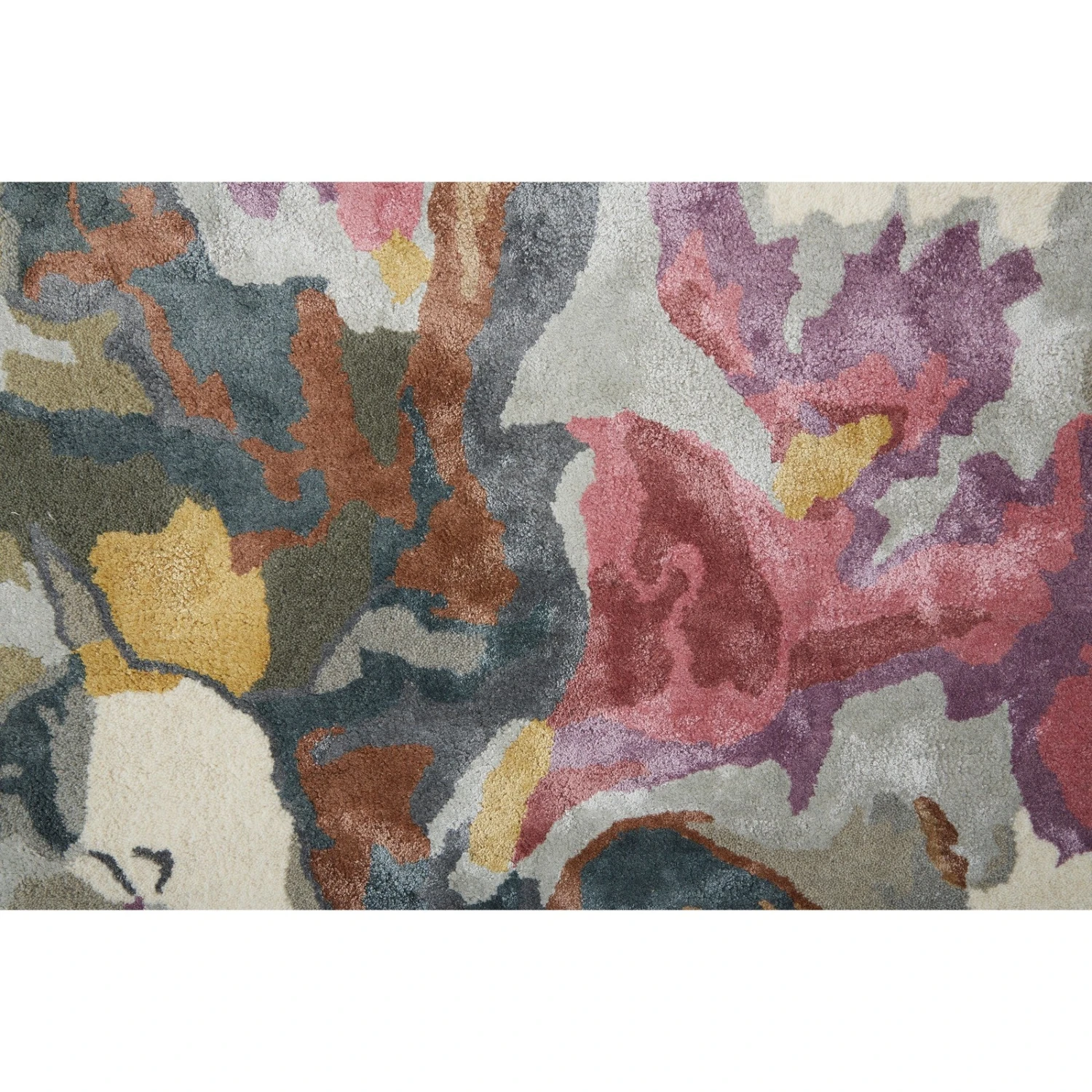 Feizy Dafney 8864F Transitional Floral & Botanical In Purple/Pink/Green 7 Feizy Dafney 8864F Transitional Floral & Botanical In Purple/Pink/Green - Image 7