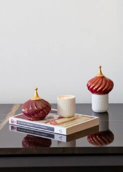 Lladro Mulberry Spire Candle 1001 Lights Night Approaches Scent -Grayson-Living fded690817051cdd4d4b5385578f0546f83d80df1cff855da05a6cd28aa0592f5f61f2dfbf270e8daa70497a3dc59bf0f5c2ce7ee72966db3f44920dbb7cdb59