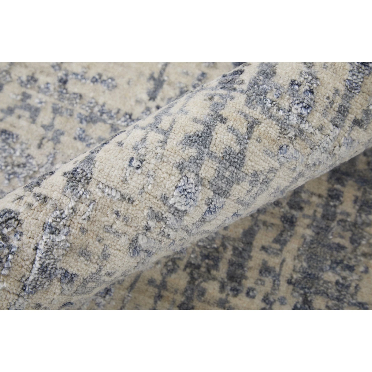 Feizy Eastfield 69AIF Modern Abstract In Blue/Ivory/Gray 9 Feizy Eastfield 69AIF Modern Abstract In Blue/Ivory/Gray - Image 9