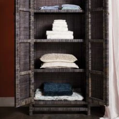 Made Goods Isla Cabinet 31 Made Goods Isla Cabinet -Grayson-Living furislacab3216smk 8 1