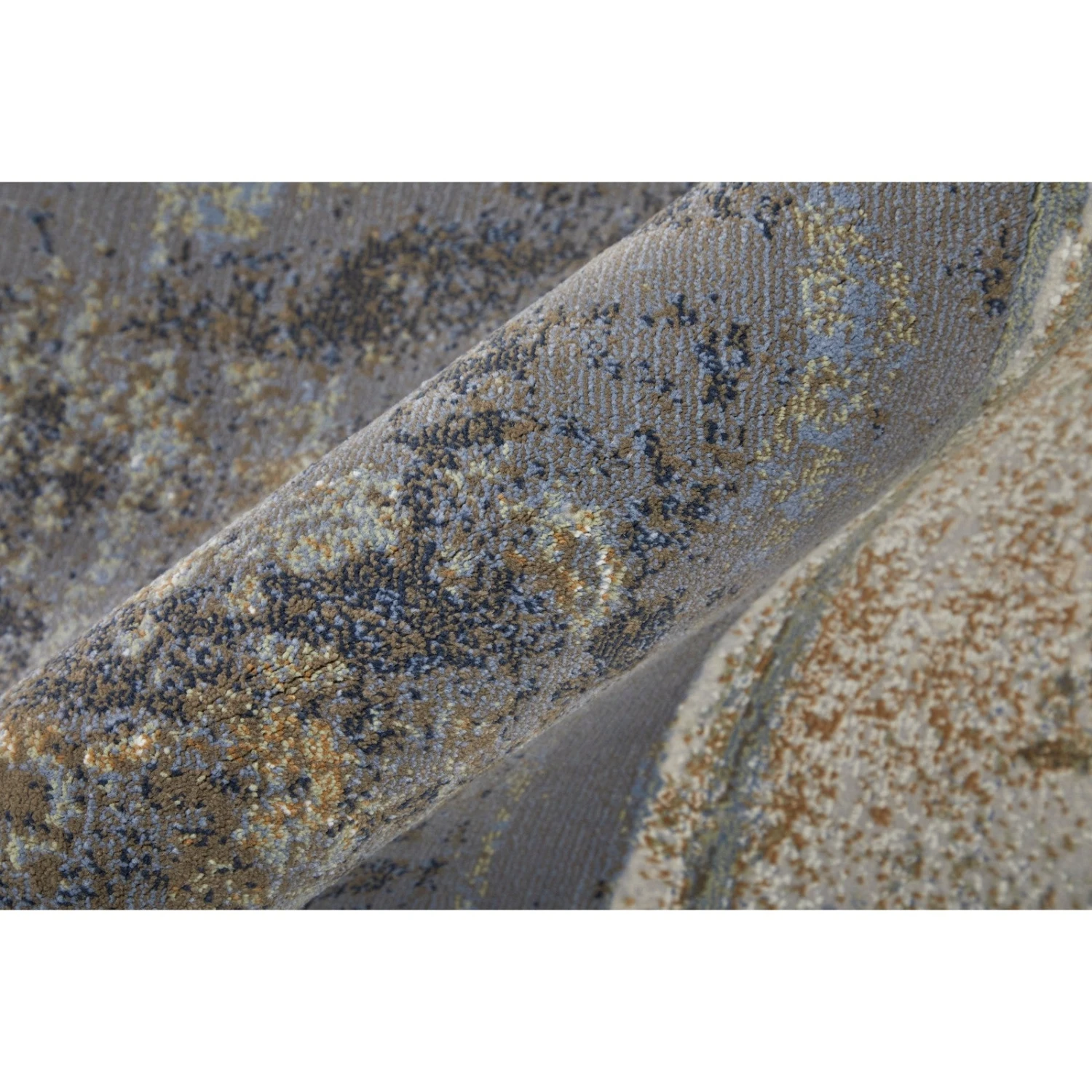 Feizy Clio 39LUF Modern Watercolor In Brown/Gray/Black 7 Feizy Clio 39LUF Modern Watercolor In Brown/Gray/Black - Image 7