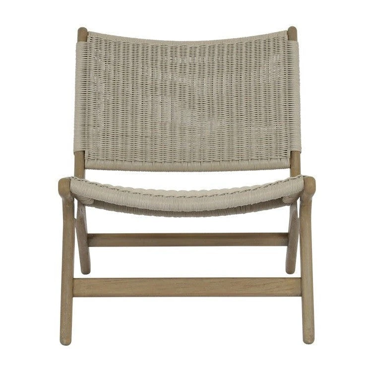 Sunset West Coastal Teak Cushionless Accent Chair 5 Sunset West Coastal Teak Cushionless Accent Chair - Image 5