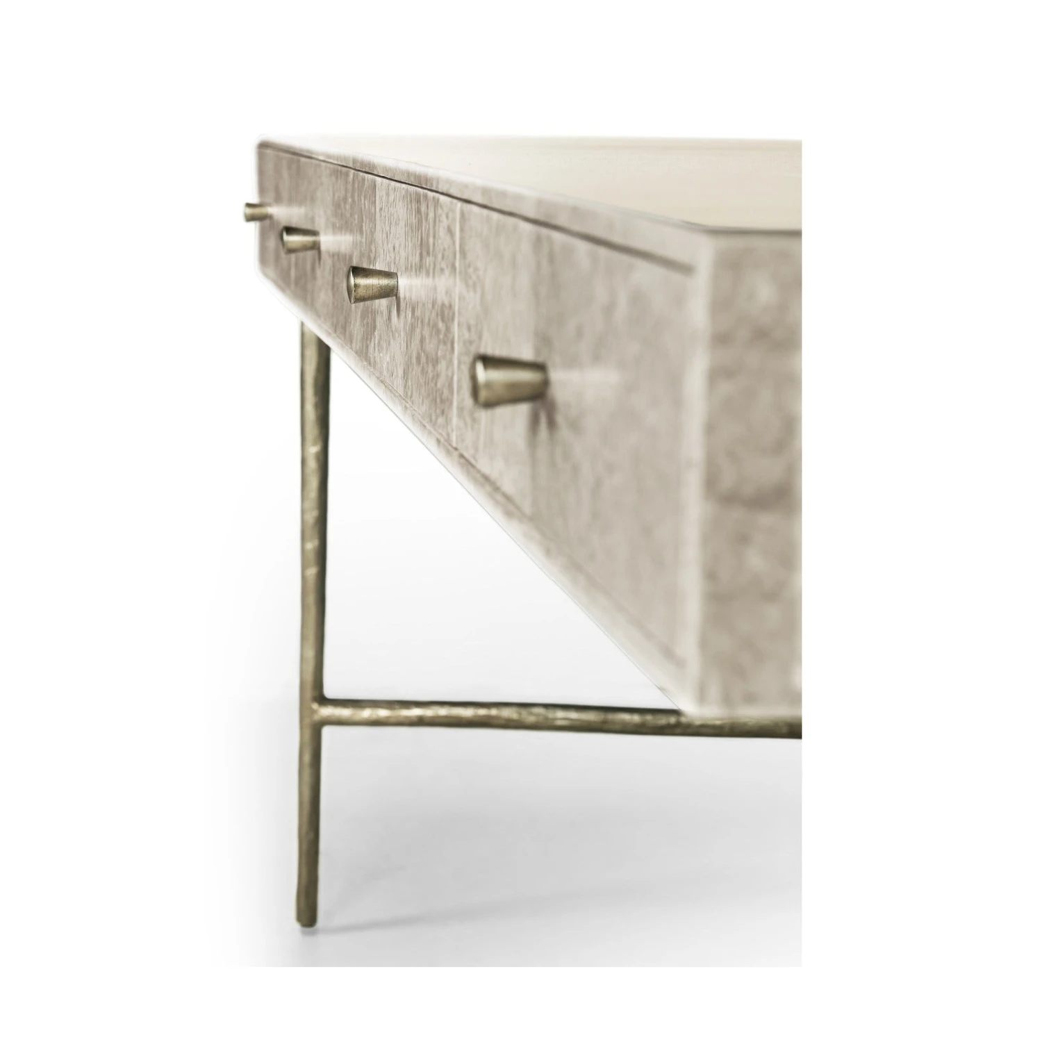 Jonathan Charles Surge Madrona Burl Desk (500401-DMB) 3 Jonathan Charles Surge Madrona Burl Desk (500401-DMB) - Image 3