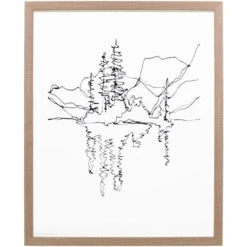 Surya Sachse Framed Art HSE-002