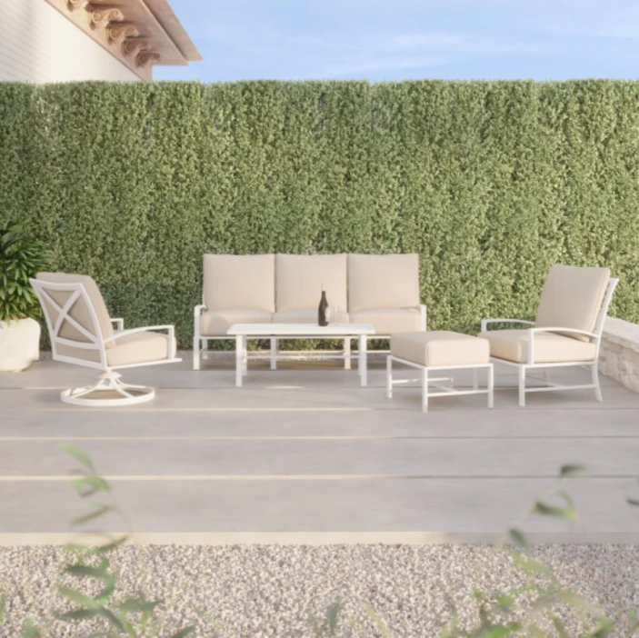 Sunset West Bristol Swivel Dining Chair MDP 4 Sunset West Bristol Swivel Dining Chair MDP - Image 4