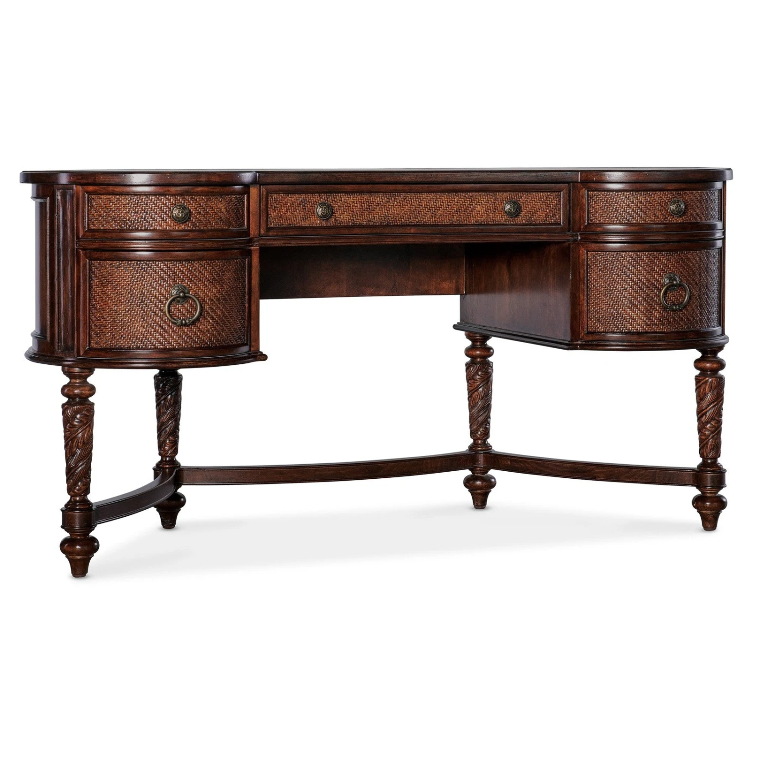 Hooker Furniture Charleston Kidney Writing Desk 1 Hooker Furniture Charleston Kidney Writing Desk