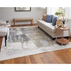 Feizy Clio 39LUF Modern Watercolor In Brown/Gray/Black 12 Feizy Clio 39LUF Modern Watercolor In Brown/Gray/Black -Grayson-Living j41trywyoqhmfqgl4o7u