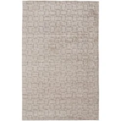 Feizy Redford 8669F Transitional Solid In Ivory