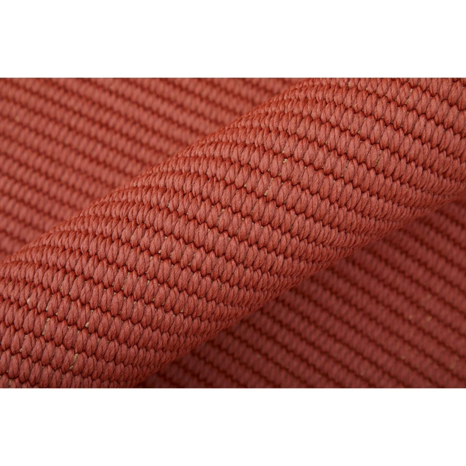 Feizy Theo 0827F Modern Solid In Red/Tan 4 Feizy Theo 0827F Modern Solid In Red/Tan - Image 4