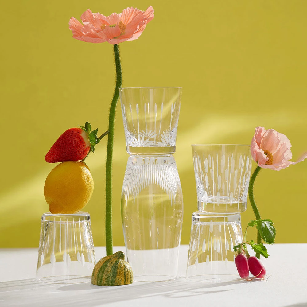Lalique Lotus 4 Tumblers Set 30 Cl 2 Lalique Lotus 4 Tumblers Set 30 Cl - Image 2