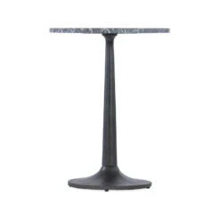 M Furniture Estelle Marble & Metal Drink Table DSC