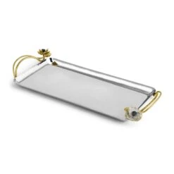 Michael Aram Anemone Vanity Tray 9 Michael Aram Anemone Vanity Tray -Grayson-Living michael aram anemone bath collection 794583