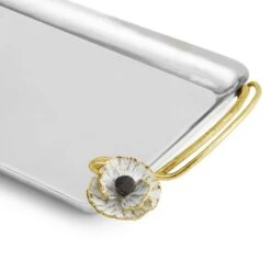 Michael Aram Anemone Vanity Tray 11 Michael Aram Anemone Vanity Tray -Grayson-Living michael aram anemone bath collection 867501