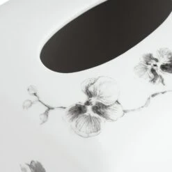 Michael Aram Black Orchid Tissue Box Holder 9 Michael Aram Black Orchid Tissue Box Holder -Grayson-Living michael aram black orchid bath collection 955287
