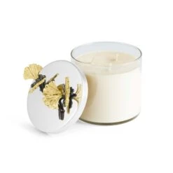 Michael Aram Butterfly Ginkgo Candle 12 Michael Aram Butterfly Ginkgo Candle -Grayson-Living michael aram butterfly ginkgo candle 212894