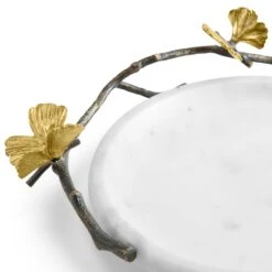Michael Aram Butterfly Ginkgo Trinket Tray -Grayson-Living michael aram butterfly ginkgo trinket tray 619342
